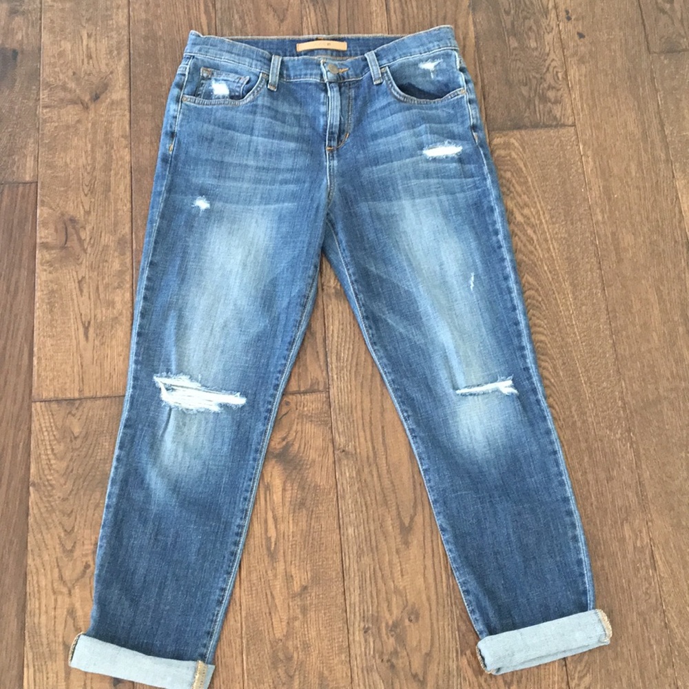 Joe’s Boyfriend “Ex Lover” Distressed Jeans Sz 26